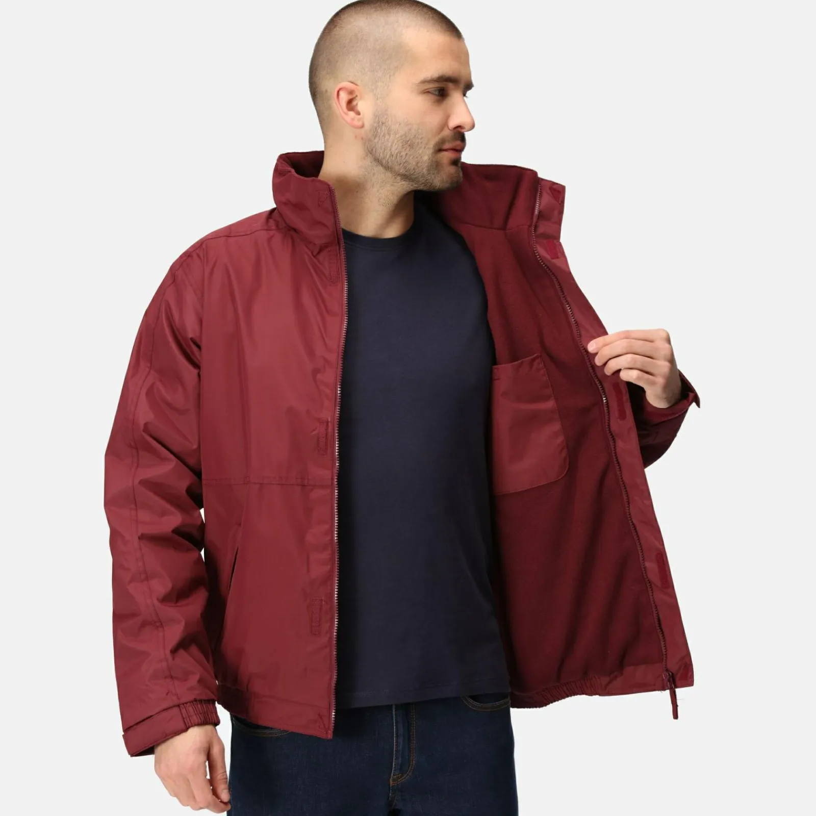 Regatta Blouson doublée polaire imperméable et respirante Homme DOVER |< Vestes & Manteaux|Vestes