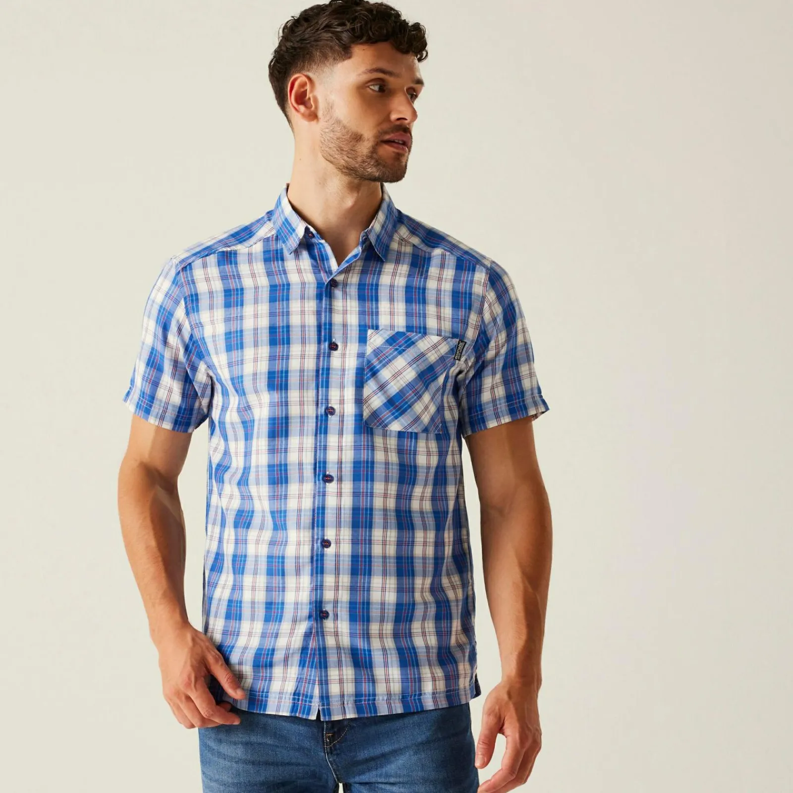 Regatta Chemise à manches courtes Mindano IX pour homme |<Homme/Femme Chemises