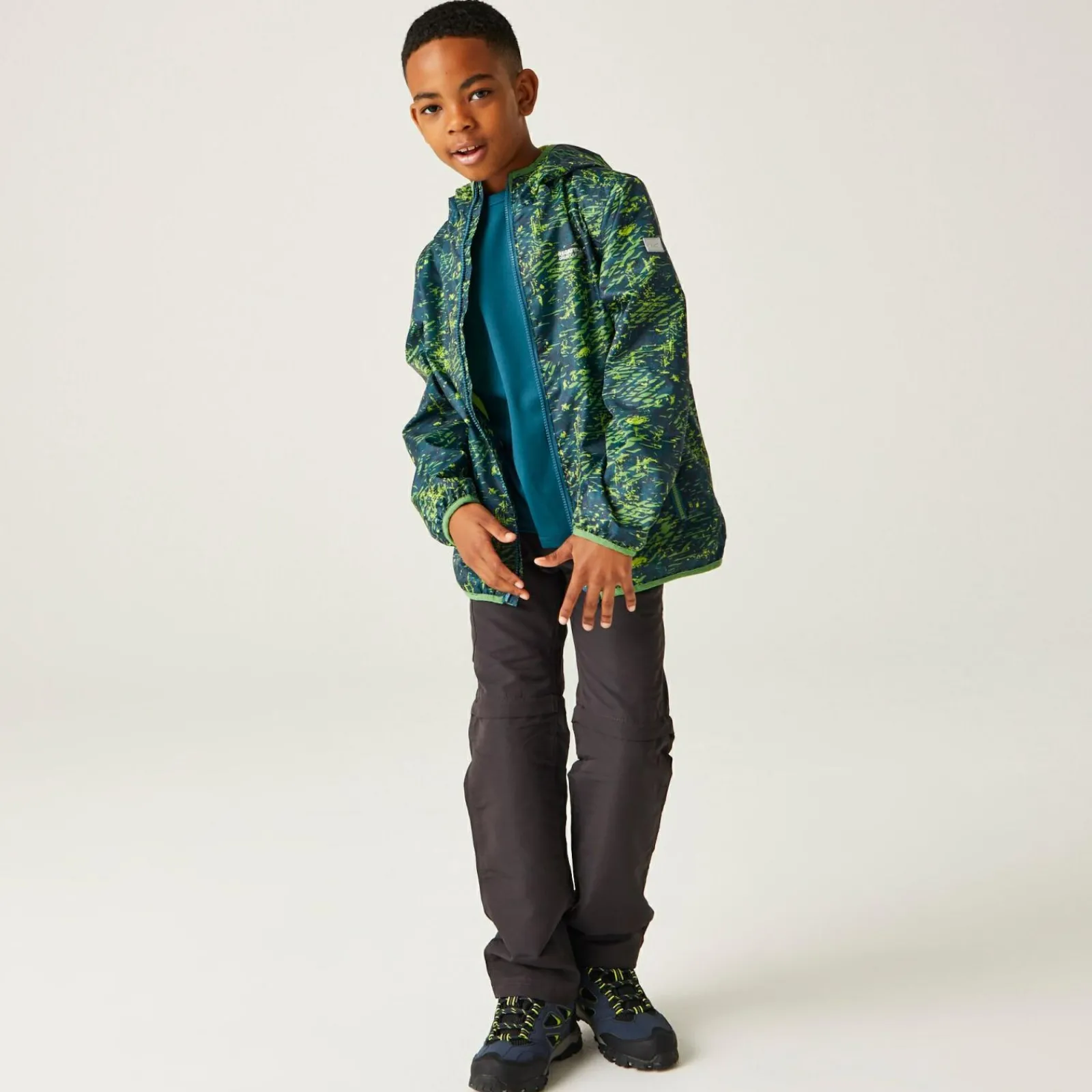 Regatta Ciré technique imperméable Lever |<Enfant Vêtements Garçon|Vestes Pliables