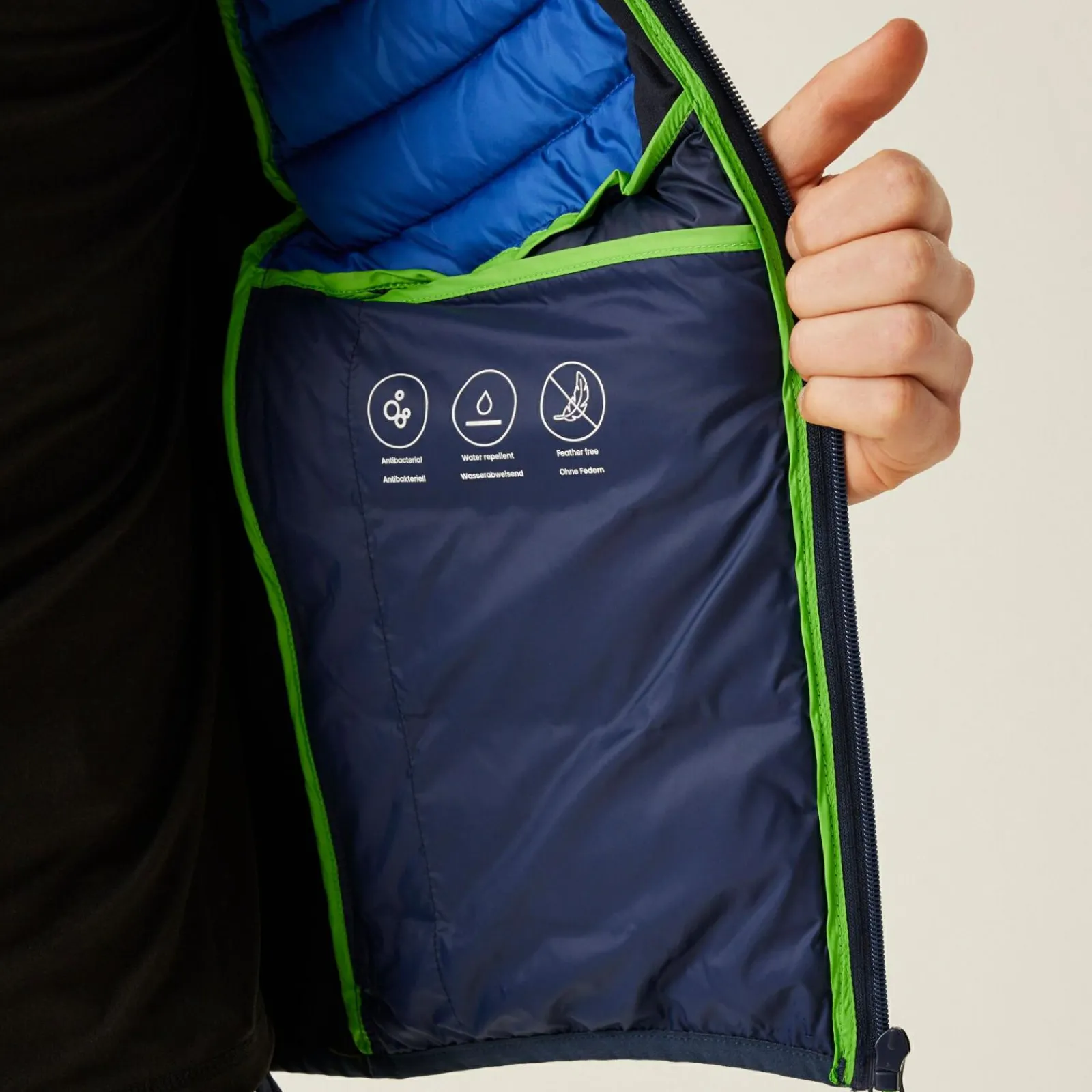 Regatta Doudoune Leedre Hybrid pour homme |<Homme Vestes Sans Manches