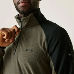 Regatta Elson II Polaire léger pour homme |<Homme Polaires Demi-Zip