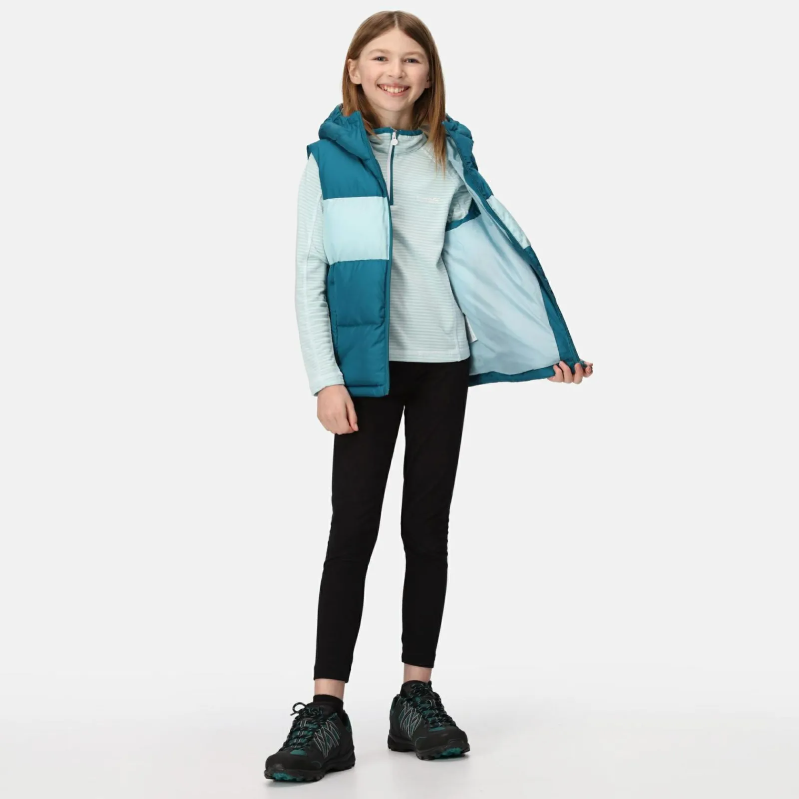 Regatta Lofthouse Doudoune épaisse sans manches pour enfant |<Enfant Vêtements De Fille|Vestes Sans Manches