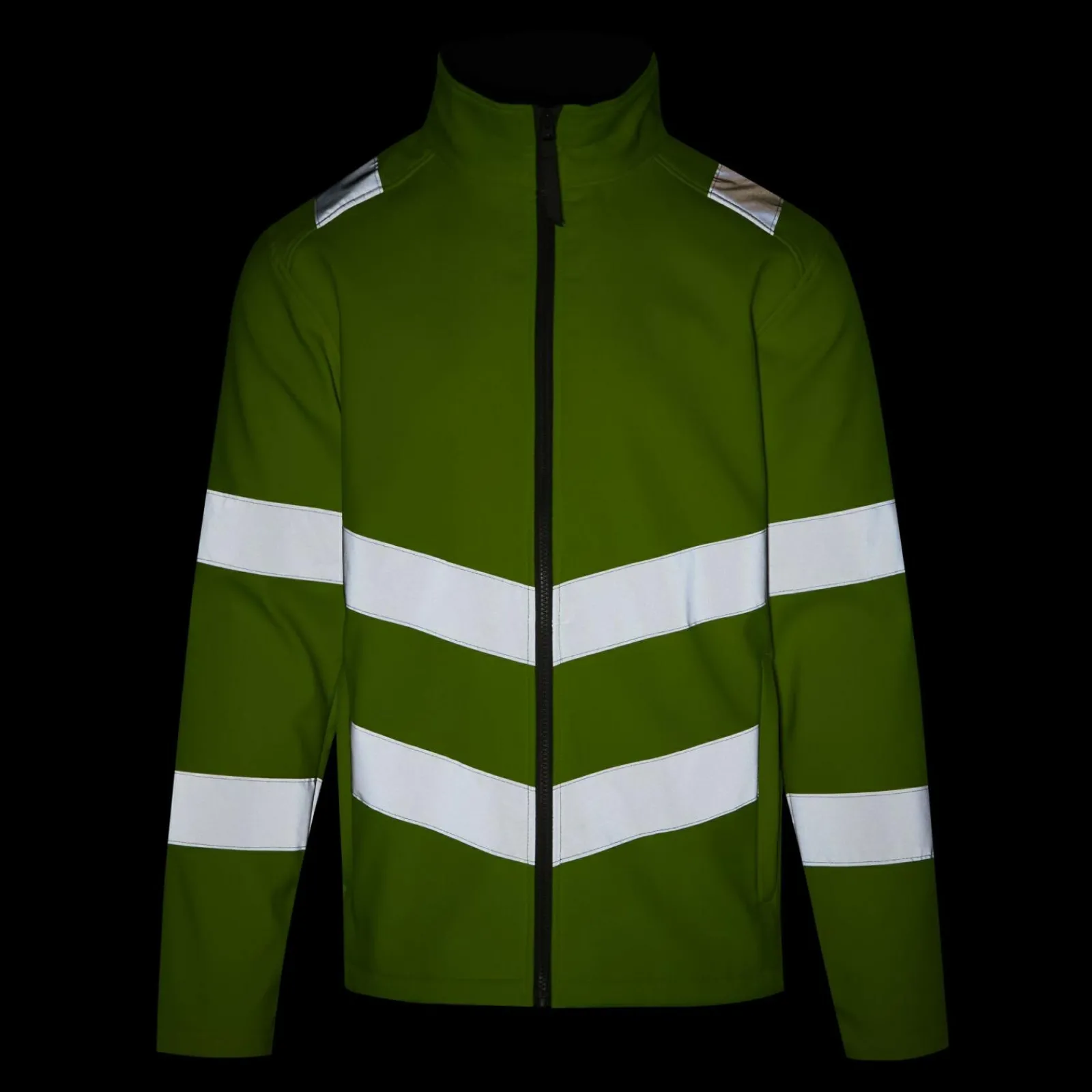 Regatta Men's Hi-Vis Pro Contract Ablaze 2 Layer Softshell Jacket |< Vêtements Haute Visibilité