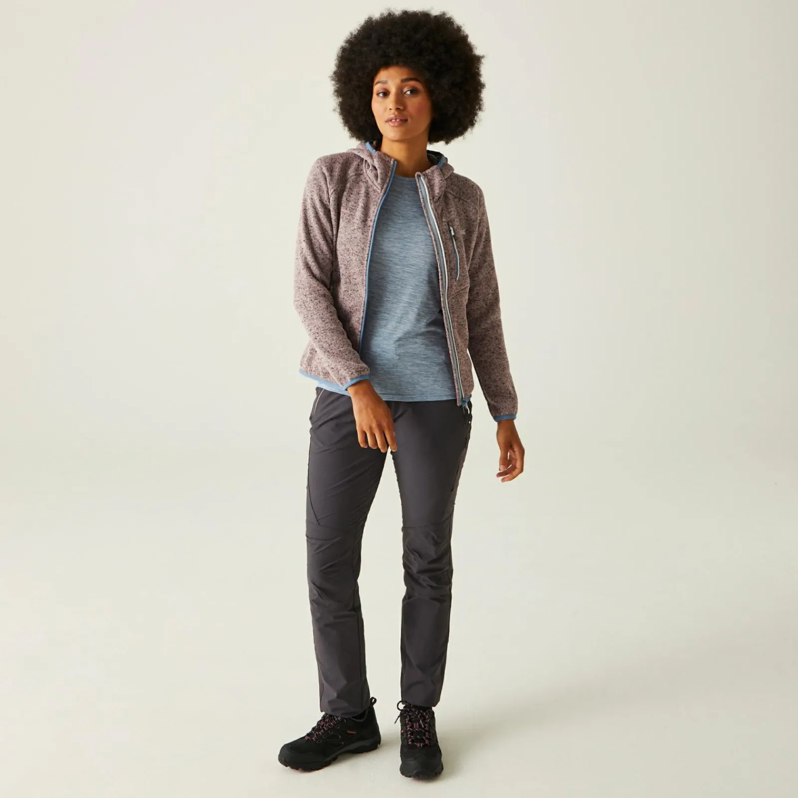 Regatta Newhill Femme Polaire à capuche |<Femme Sweats Polaires