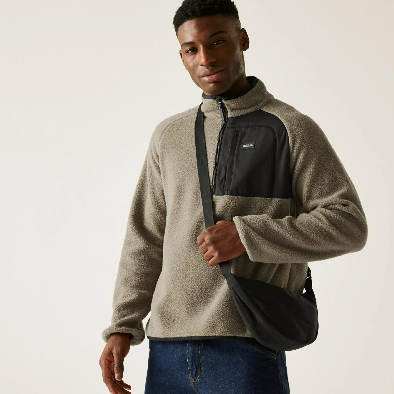 Regatta Polaire demi-zip pour homme Frankie Borg |<Homme Polaires Zip Complet