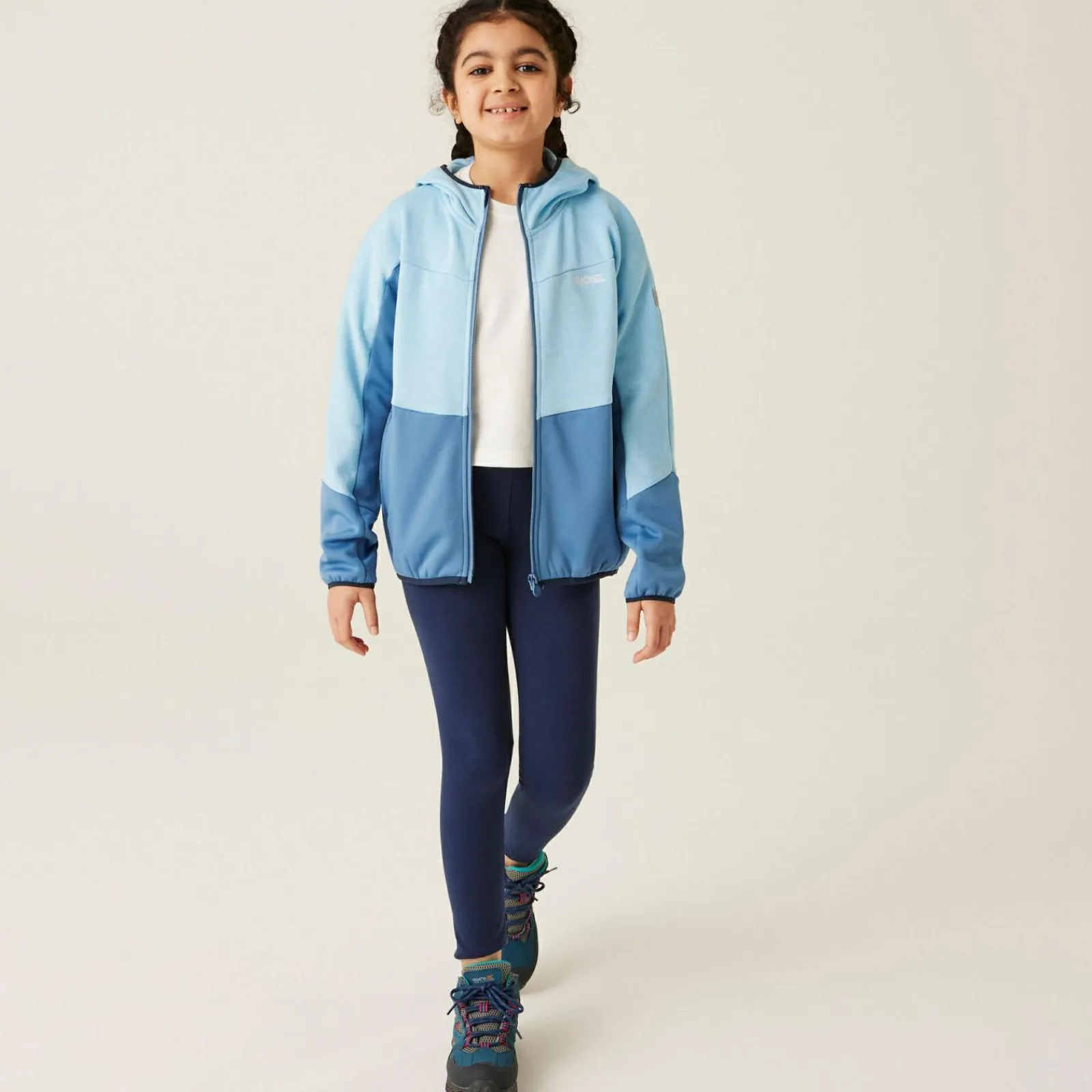 Regatta Polaire zippée Dissolver IXI pour enfant |<Enfant Polaires Zip Complet