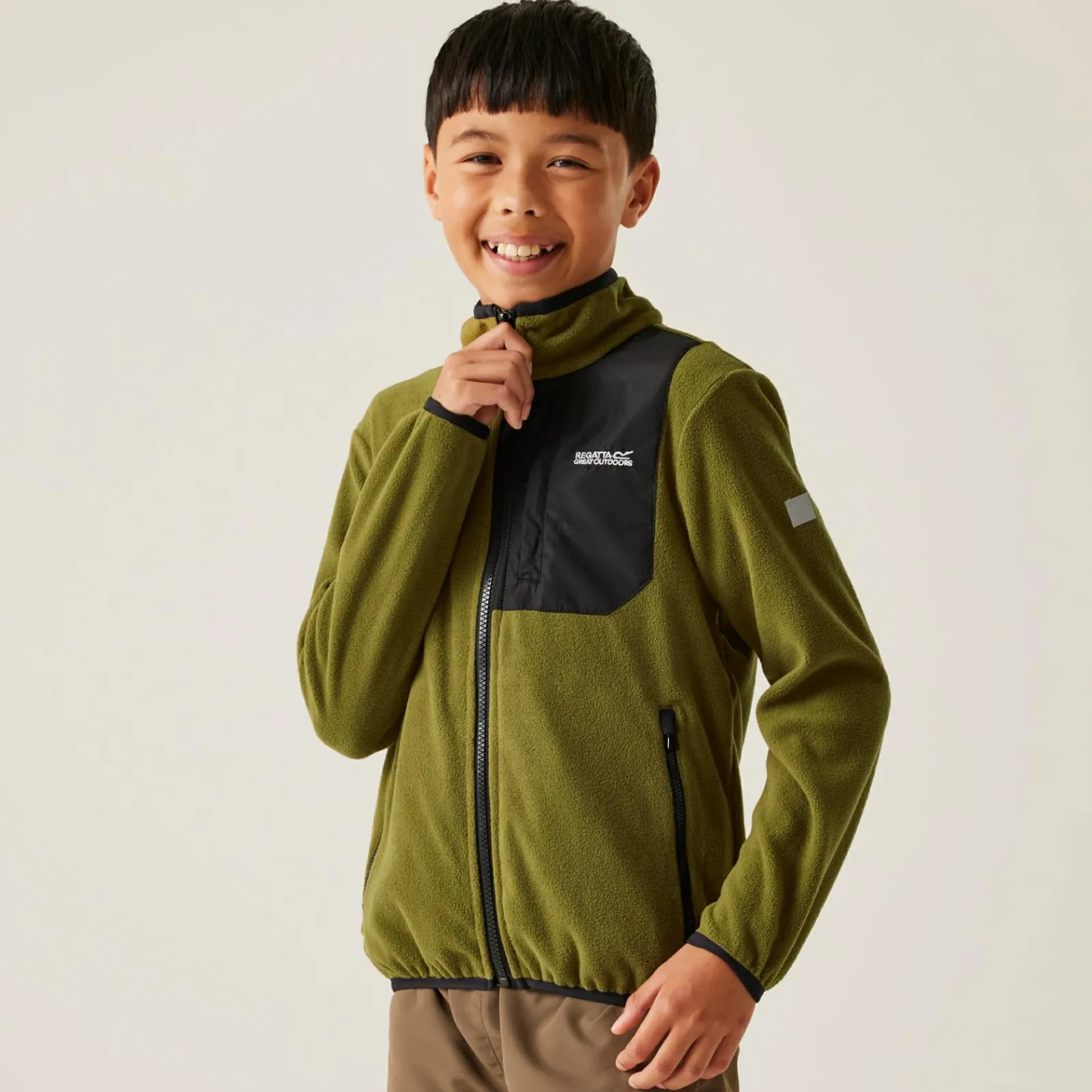 Regatta Polaire zippée Frankie pour enfant |<Enfant Polaires Zip Complet