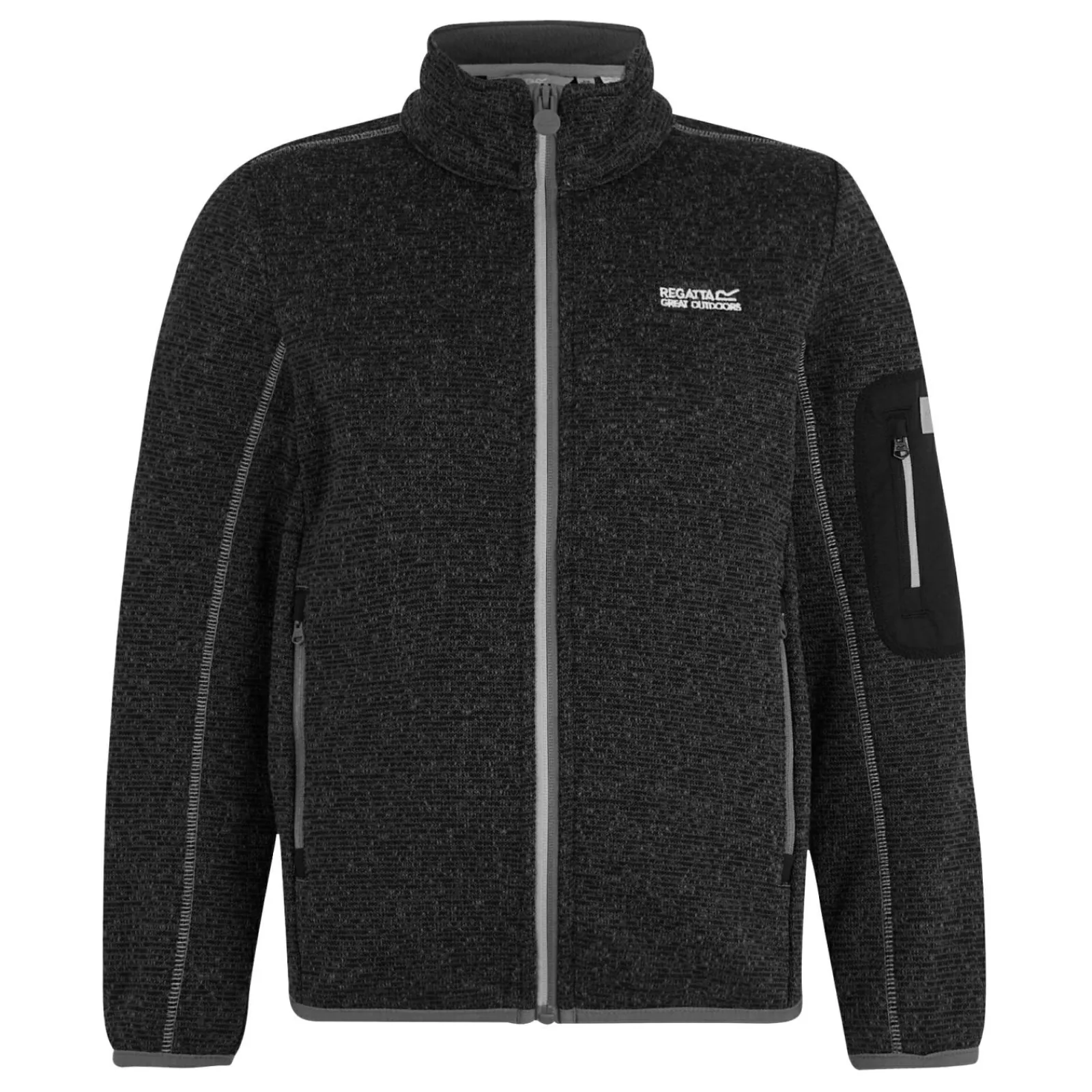 Regatta Polaire zippée pour enfant Junior Newhill |<Enfant Polaires Zip Complet