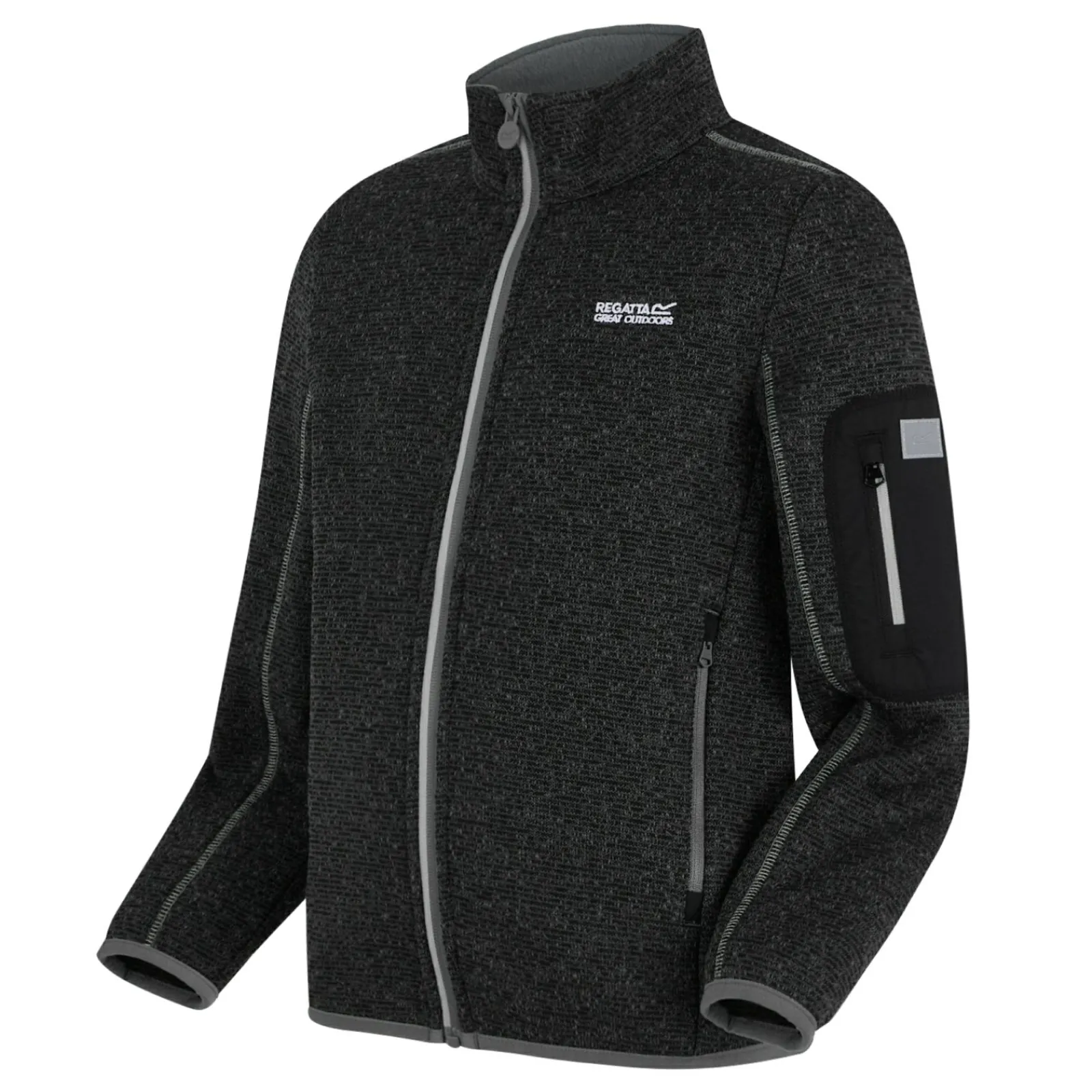 Regatta Polaire zippée pour enfant Junior Newhill |<Enfant Polaires Zip Complet