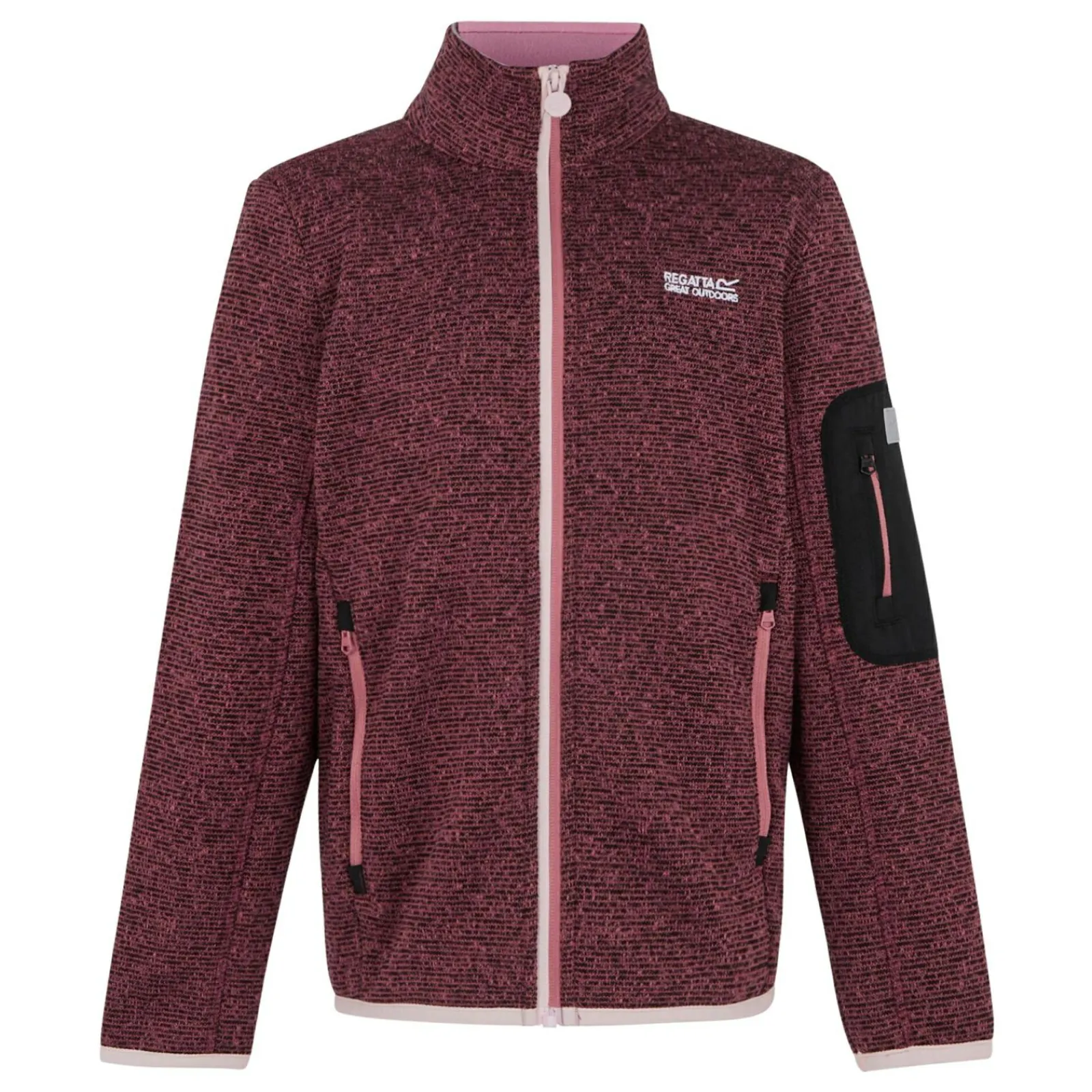 Regatta Polaire zippée pour enfant Junior Newhill |<Enfant Polaires Zip Complet