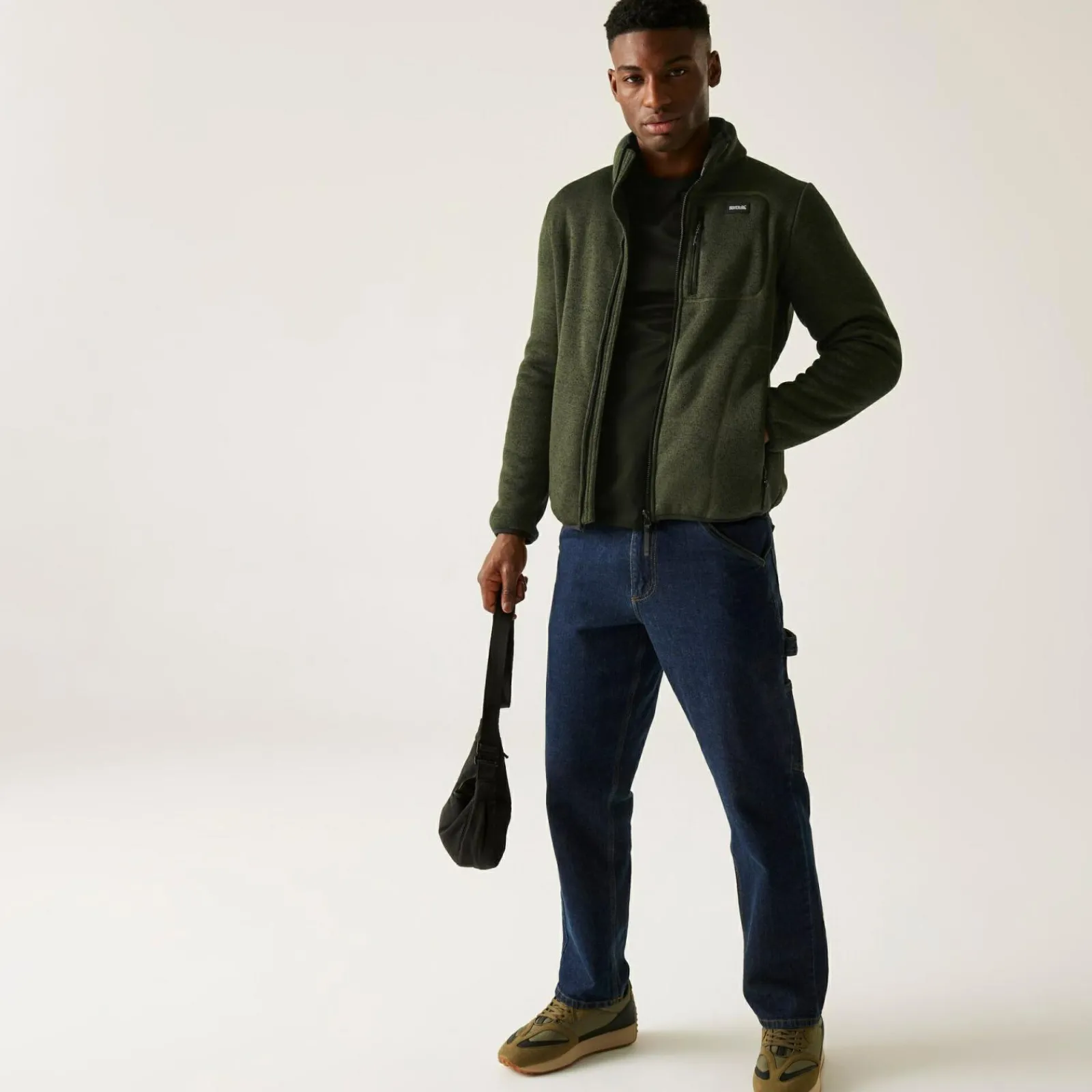 Regatta Polaire zippée pour homme Barlee |<Homme Polaires Zip Complet