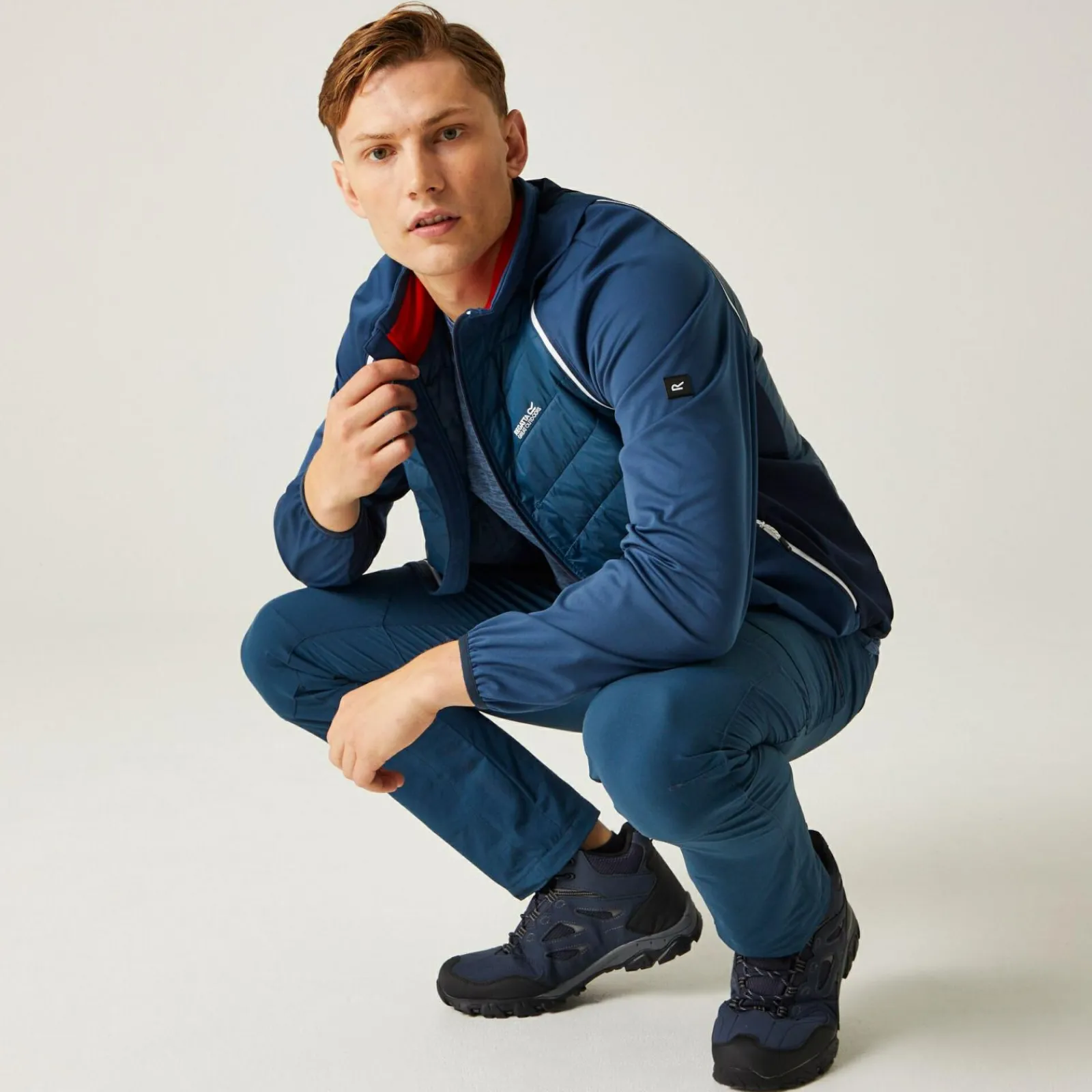 Regatta Steren Hybrid II Homme Veste softshell |<Homme Vestes Hybrides|Vestes Softshell