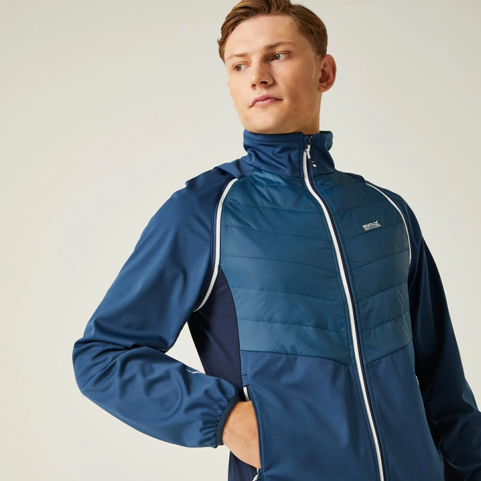 Regatta Steren Hybrid II Homme Veste softshell |<Homme Vestes Hybrides|Vestes Softshell
