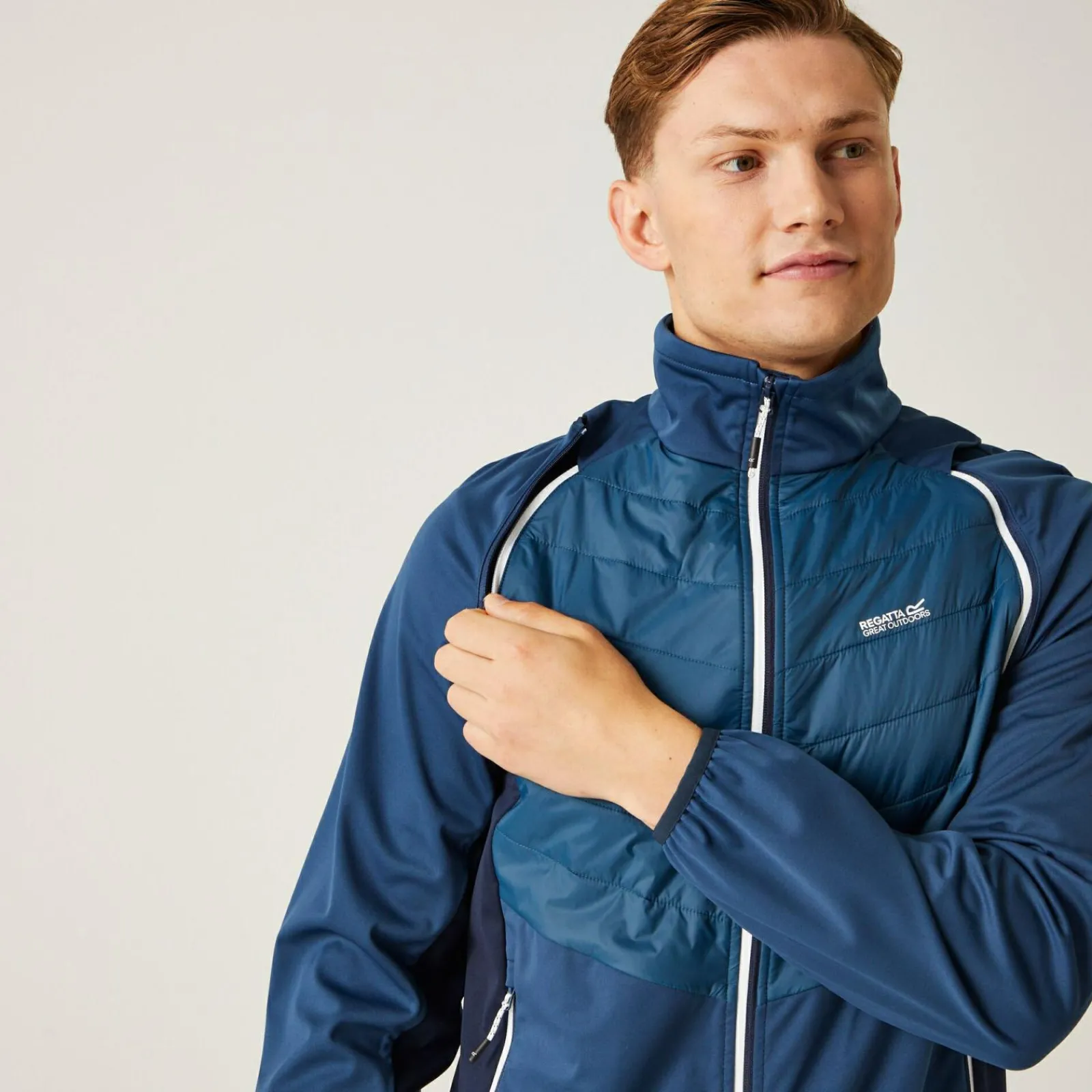 Regatta Steren Hybrid II Homme Veste softshell |<Homme Vestes Hybrides|Vestes Softshell