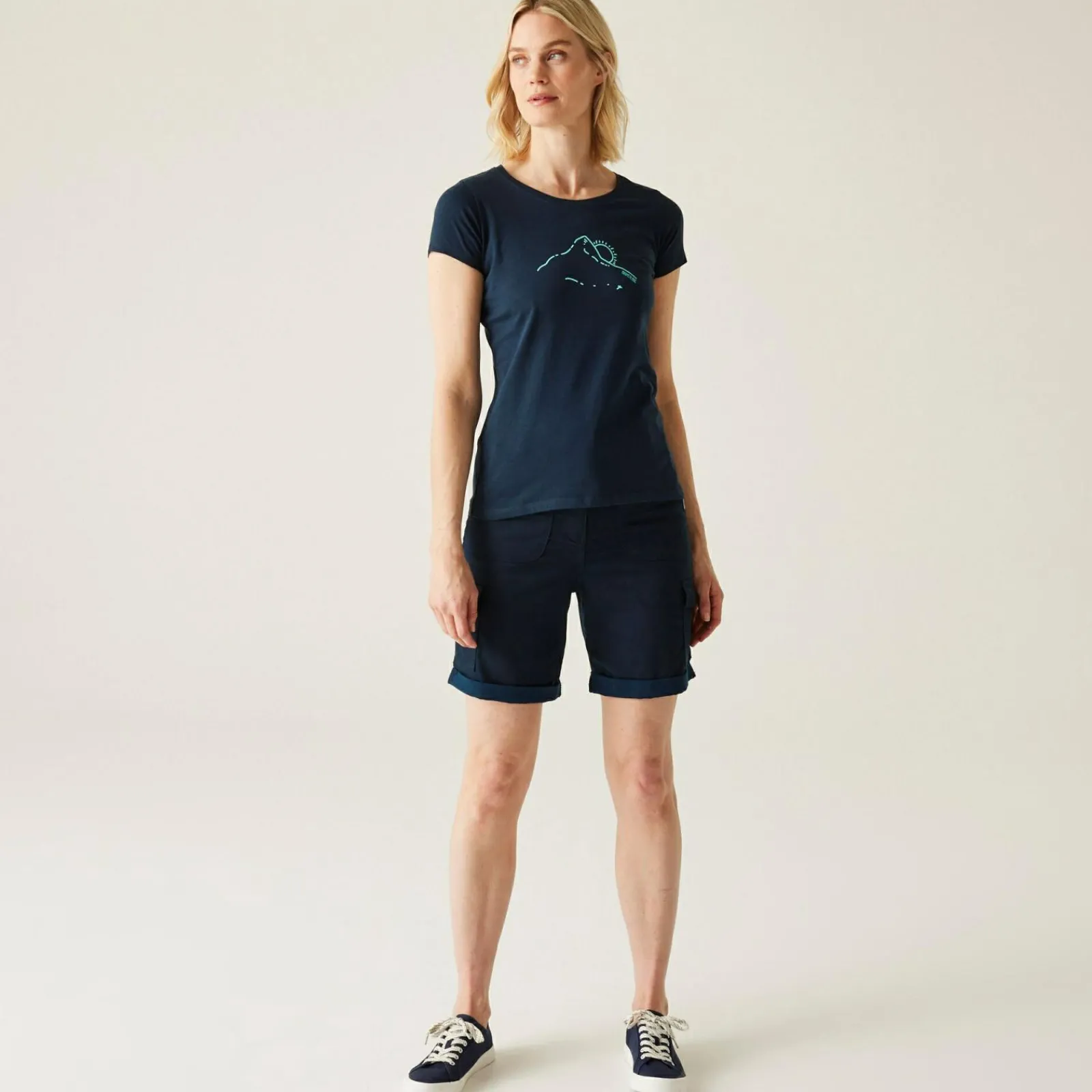 Regatta T-shirt Breezed V pour femme |<Femme T-Shirts