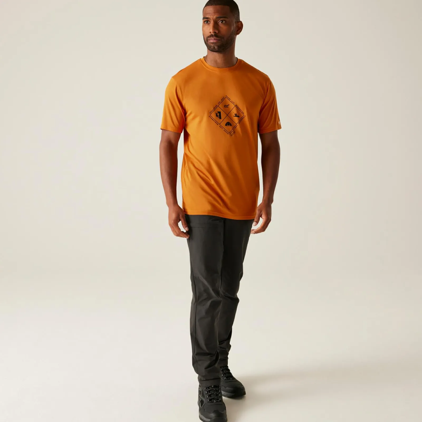 Regatta T-shirt Fingal Stretch pour homme |<Homme/Femme T-Shirts