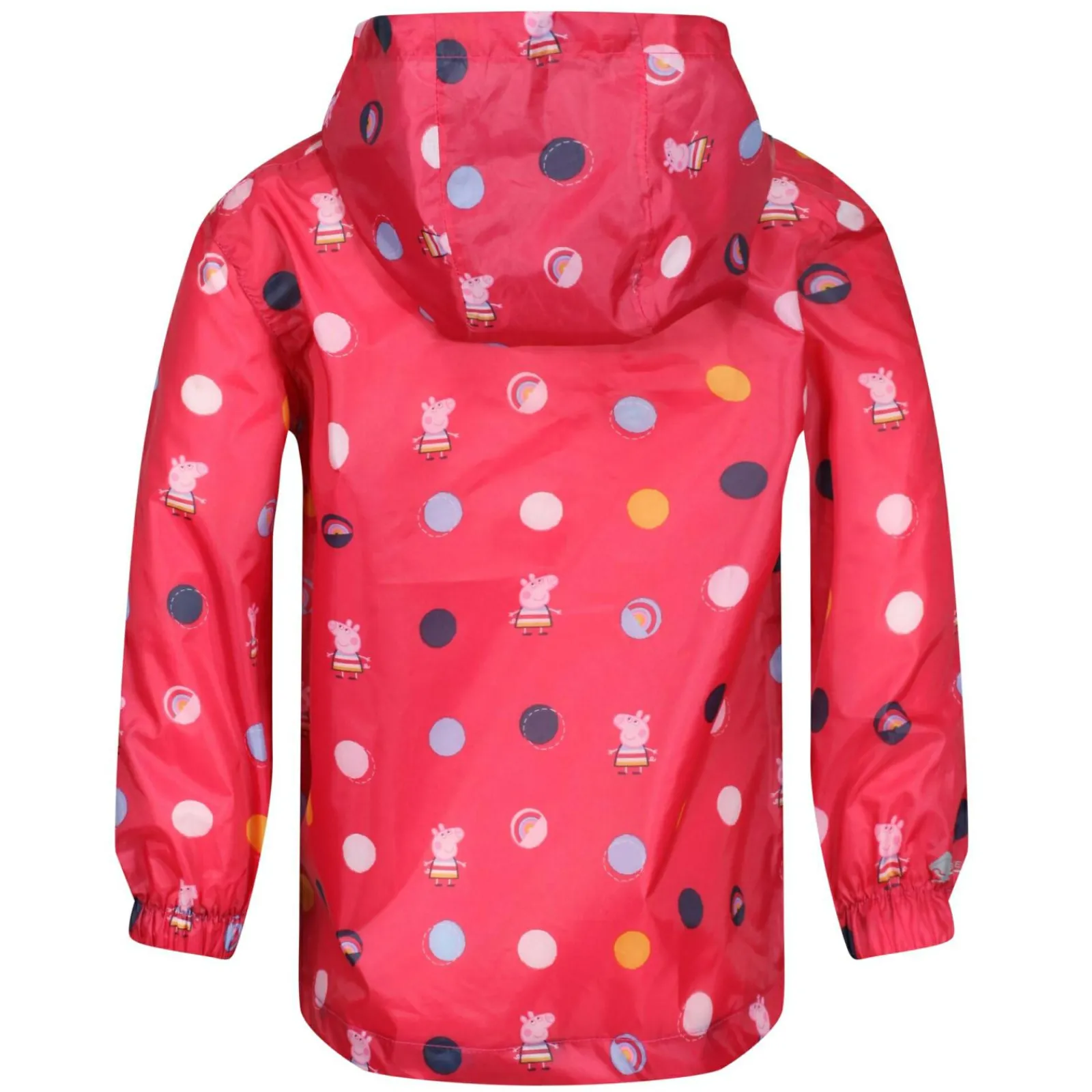 Regatta Veste Junior imperméable avec capuche et design Peppa Pig Pack-It |<Enfant Petits Aventuriers|Peppa Pig
