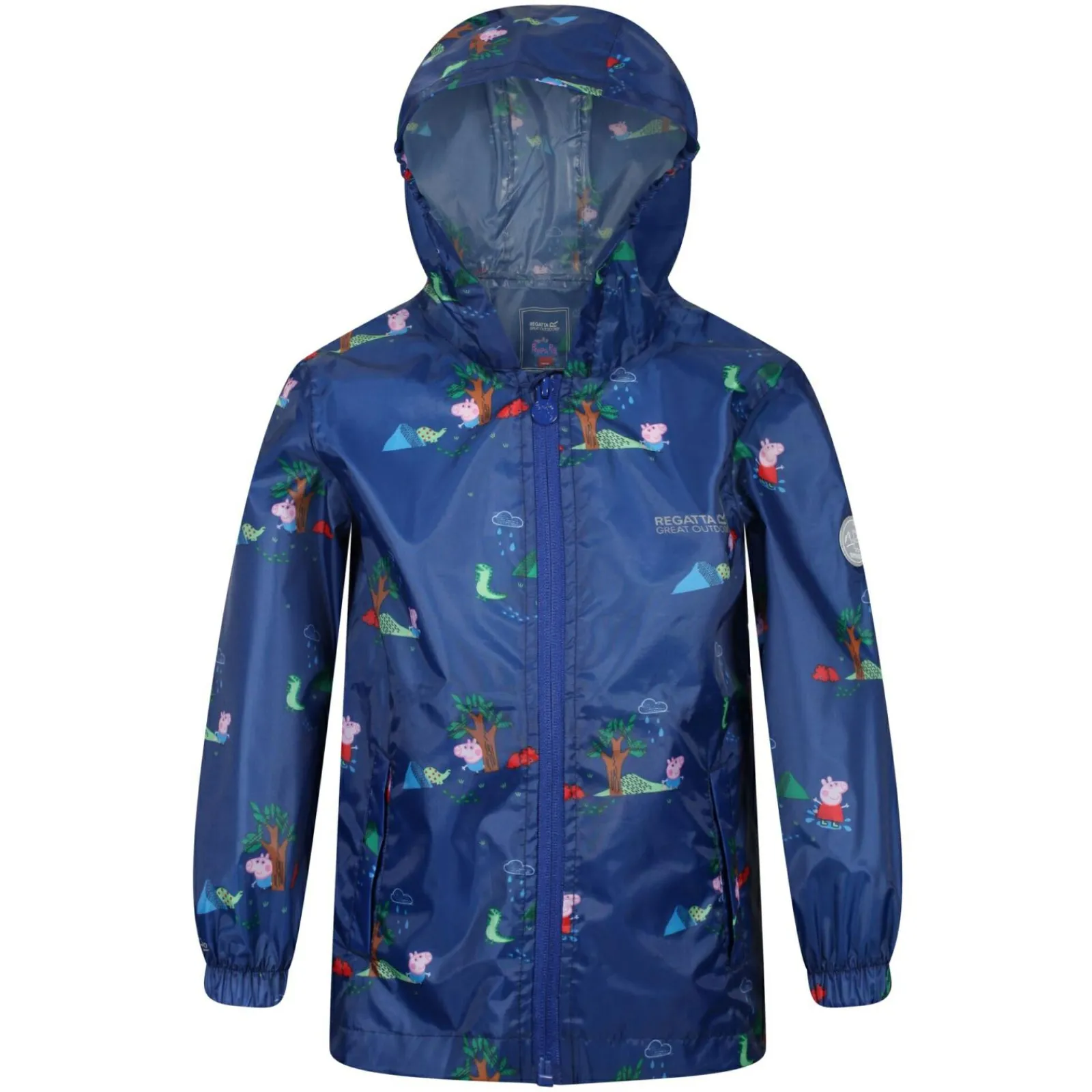 Regatta Veste Junior imperméable avec capuche et design Peppa Pig Pack-It |<Enfant Petits Aventuriers|Peppa Pig