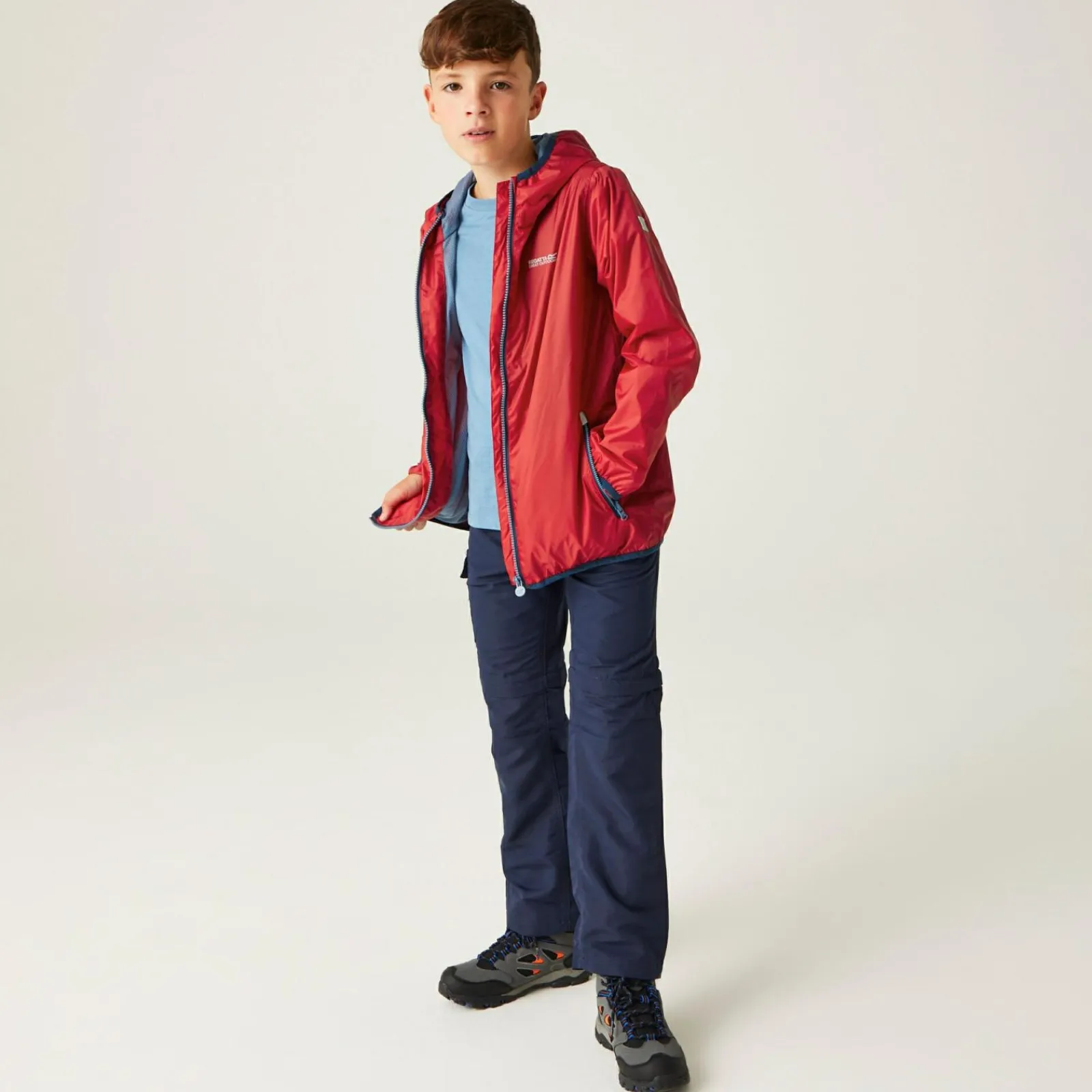 Regatta Veste technique junior imperméable Lever II |<Enfant Vêtements Garçon|Vestes Pliables