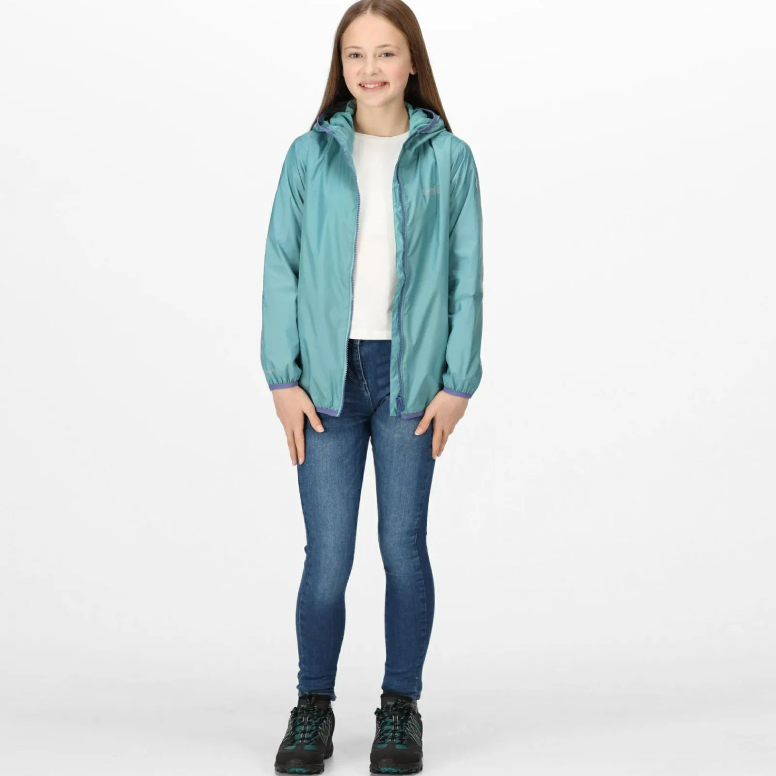 Regatta Veste technique junior imperméable Lever II |<Enfant Vêtements De Fille|Vestes Pliables
