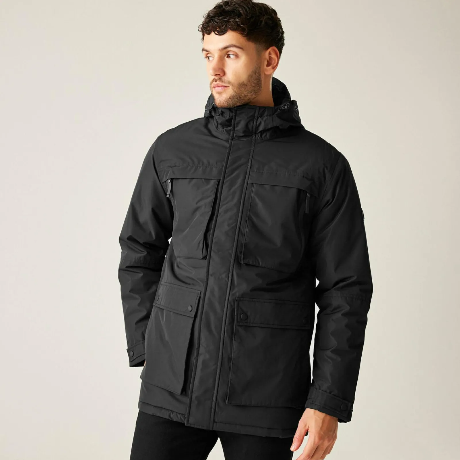 Regatta Volter Homme Parka chaude imperméable à capuche |<Femme Vestes Parka|Vestes Isolantes