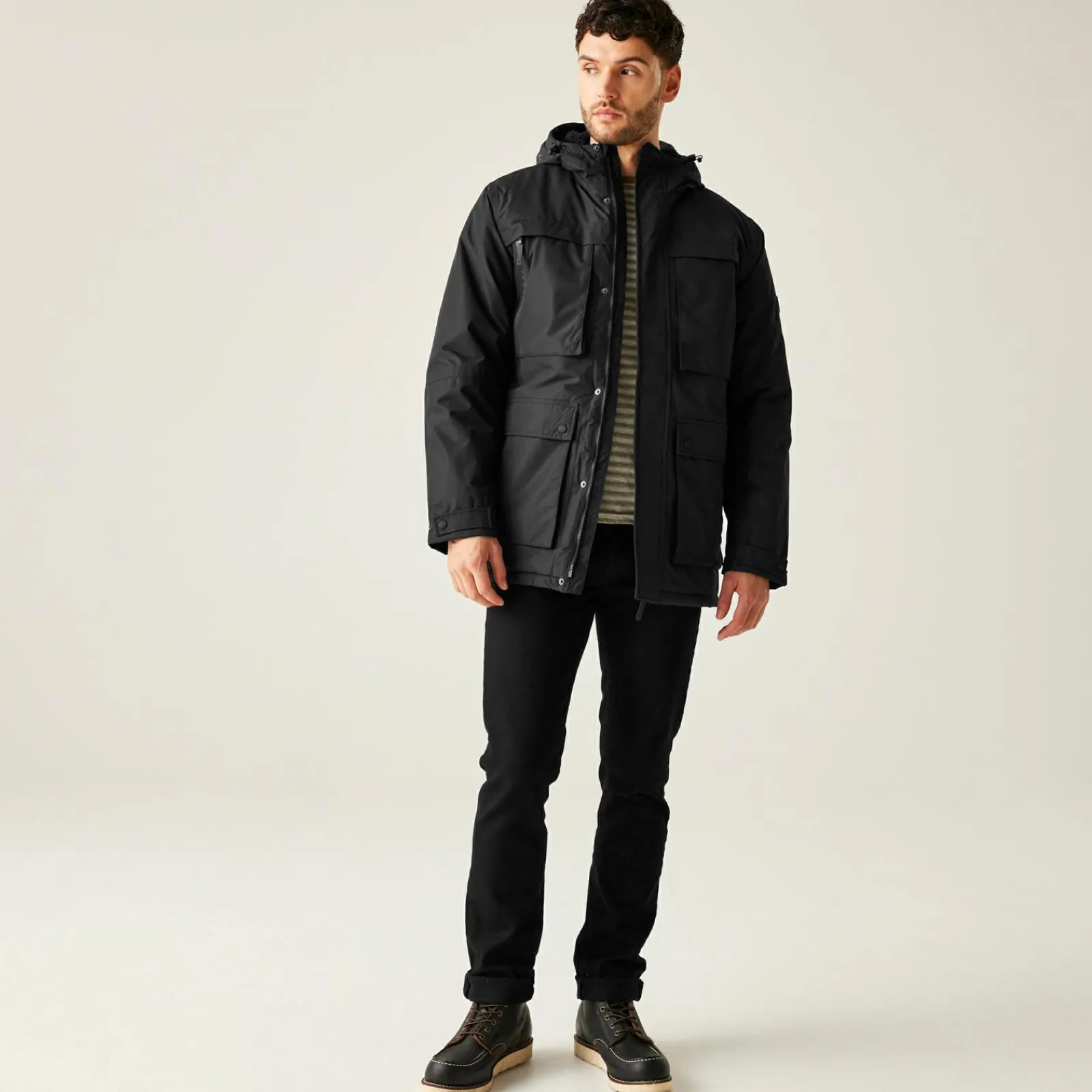 Regatta Volter Homme Parka chaude imperméable à capuche |<Femme Vestes Parka|Vestes Isolantes
